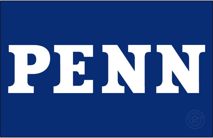 Penn Quakers 2017-Pres Wordmark Logo diy iron on heat transfer